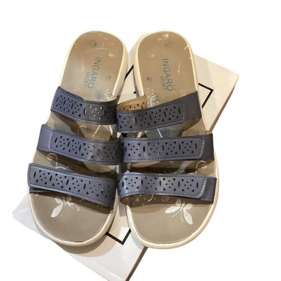 Ingaro Tryton Strappy Sandal Women’s Size 9 Blue - Picture 3 of 11